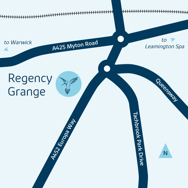 Development map for regency grange
